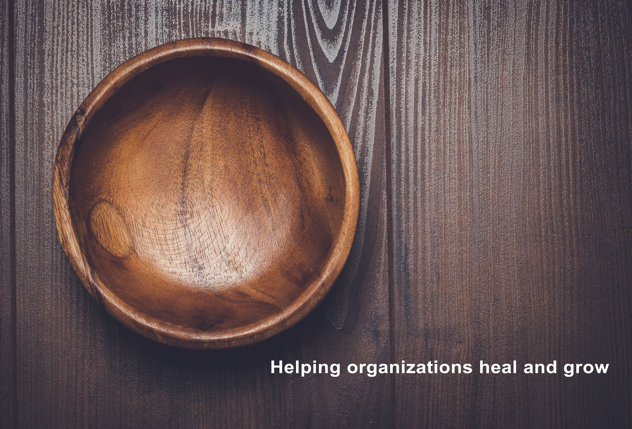 Helping organizations heal and grow